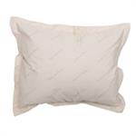 BACK ON TRACK SINGLE PILLOW CASE - TWO LAYERS - CREAM