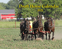DRAFT HORSE CALENDAR (2022)