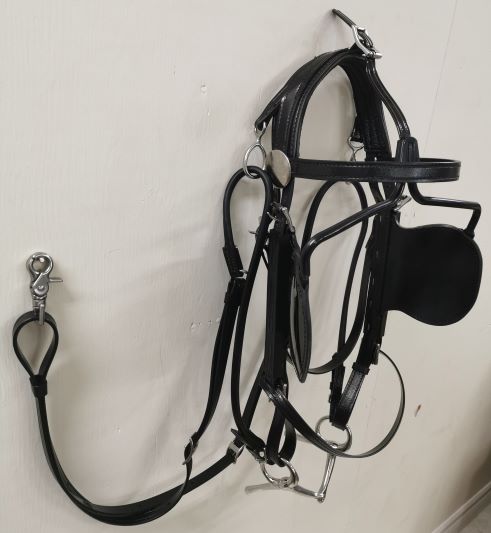 615 E&L BRAHMA WEB COB SIDECHECK BRIDLE