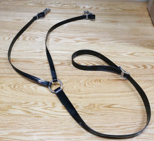 BIOTHANE HORSE DOUBLE SNAP MARTINGALE