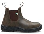 BLUNDSTONE WORK & SAFETY WAXY RUSTIC BROWN, 9