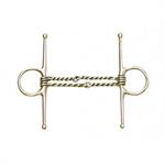 CAVALIER DOUBLE TWISTED WIRE FULL CHEEK BIT - 4.5^