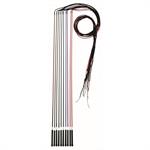 ECONOMY LUNGE WHIP 72^ - ASSORTED COLORS 10 PACK