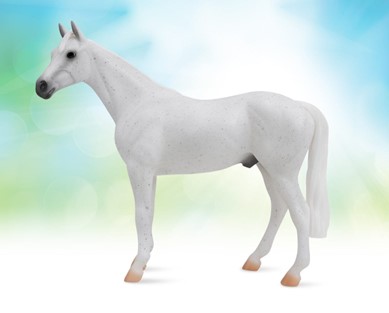 FREEDOM SERIES FLEABITTEN GREY THOROUGHBRED