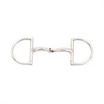 KORSTEEL STAINLESS STEEL HUNTER DEE RING SNAFFLE BIT 5^