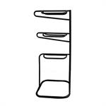 LIGHTWEIGHT 3-TIER SADDLE RACK - BLACK