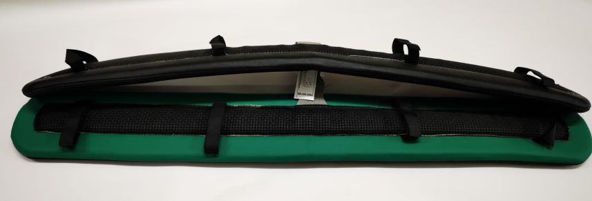 MINI NEOPRENE RACE BACK BAND PAD, HUNTER GREEN