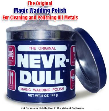 Never dull store wadding polish