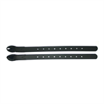 QUICK-CHANGE GIRTH POINTS - SYNTHETIC  - BLACK - 13^