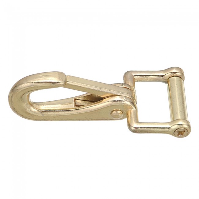 REPLACEMENT HALTER SNAP - BRASS