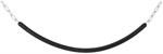 RUBBER STALL CHAIN - LONG - BLACK