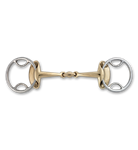 STUBBEN STEELTEC GOLDEN WINGS PINCHLESS 4-IN-1 SNAFFLE BIT - 5 3/4''