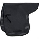 TOUGH 1 AIRFLOW SHOCK ABSORBER PVC AIR COMFORT AUSSIE SADDLE PAD - BLACK