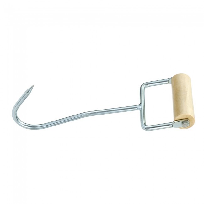 The Ultimate Hay Hook, Set of 2 Hay Hooks with Leather Guards