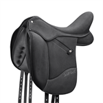 WINTEC ISABELL DRESSAGE SADDLE - BLACK - 42 CM/16.5^