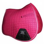 WOOF WEAR COLOUR FUSION GENERAL PURPOSE SADDLE PAD - BERRY