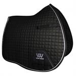 WOOF WEAR COLOUR FUSION GENERAL PURPOSE SADDLE PAD - BLACK