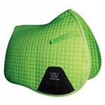 WOOF WEAR COLOUR FUSION GENERAL PURPOSE SADDLE PAD - LIME