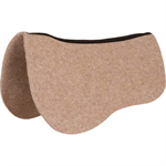 MUSTANG WOOL TRAIL PAD PROTECTOR 33^x30^ - TAN