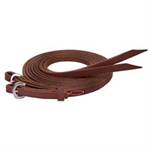 STACY WESTFALL OILED HEAVY HARNESS LEATHER SPLIT REINS 5/8^X8'