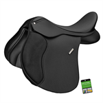 WINTEC 500 ALL PURPOSE FLOCKED SADDLE - BLACK - 44CM/17.5^