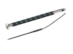 FLECK STARLINE DRESSAGE WHIP 48^/120CM - SILVER