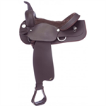 WINTEC WESTERN PLEASURE SQUARE SADDLE - BLACK - 17^