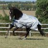 BUCAS SUN-SHOWER TURNOUT RUG - 69^ - SILVER