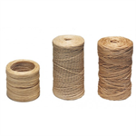 WAXED NYLON TAN THREAD FOR SPEEDY STITCHER - 30 YARD, FINE