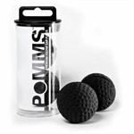 POMMS EQUINE EAR PLUGS - HORSE - BLACK