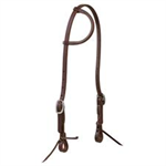 WEAVER WORKING TACK 5/8^ SLIDING ONE EAR HEADSTALL W/STAINLESS STEEL