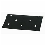 VENTILATED NEOPRENE ANTI-SLIP PAD - 17^ X 21^ - BLACK