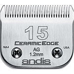 ANDIS AG DETACHABLE BLADES - #15 - MEDIUM CUT