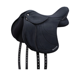 WINTECLITE PONY ALL PURPOSE D'LUX HART SADDLE - BLACK - 38CM/15^