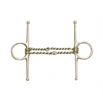 CAVALIER DOUBLE TWISTED WIRE FULL CHEEK BIT - 5^