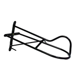 FIXED WALL SADDLE RACK - BLACK