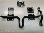 LARGE DROP DOOR LATCH BLACK