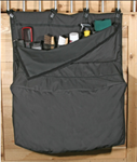 DURA TECH STALL FRONT HORSEWEAR & GROOMING BAG - BLACK