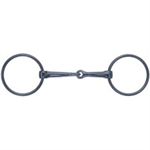 METALAB BLACK STEEL WITH SNAFFLE MOUTH BIT 5^