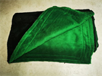 BORG LAP ROBE, 6FT, HUNTER GREEN