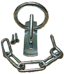 GATE LATCH W/BUCKET HOLDER