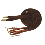 SIERRA FLAT SOFT SPLIT REINS - BROWN