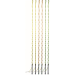 ECONOMY LUNGE WHIP - ASSORTED COLOURS - 3 PACK