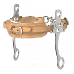 WESTERN RAWHIDE PONY FLEECE-LINED HACKAMORE STANDARD CHEEK