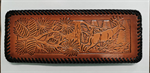 PINE CONES/DEER LEATHER BILLFOLD