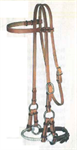 BIG HORN SINGLE ROPE SIDEPULL HEADSTALL