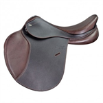 LETEK PLUS CLOSE CONTACT SADDLE - BROWN - 16.5^