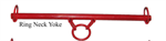 42^ STEEL RING END NECK YOKE - RED