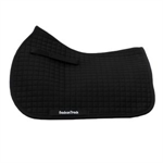 BACK ON TRACK JUMPING SADDLE PAD #1 BLACK - FULL