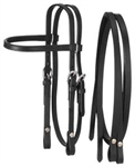 KING SERIES MINI BROWBAND HEADSTALL- DARK OIL